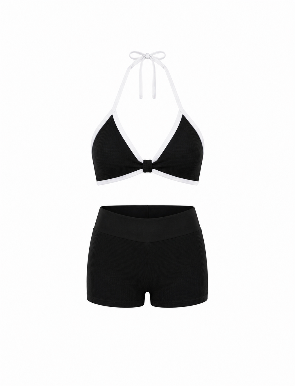 SET SHORT DOBLE REALCE Y TOP NACIONAL TELA GALLETA  Ref. Short 211 – Top 3102