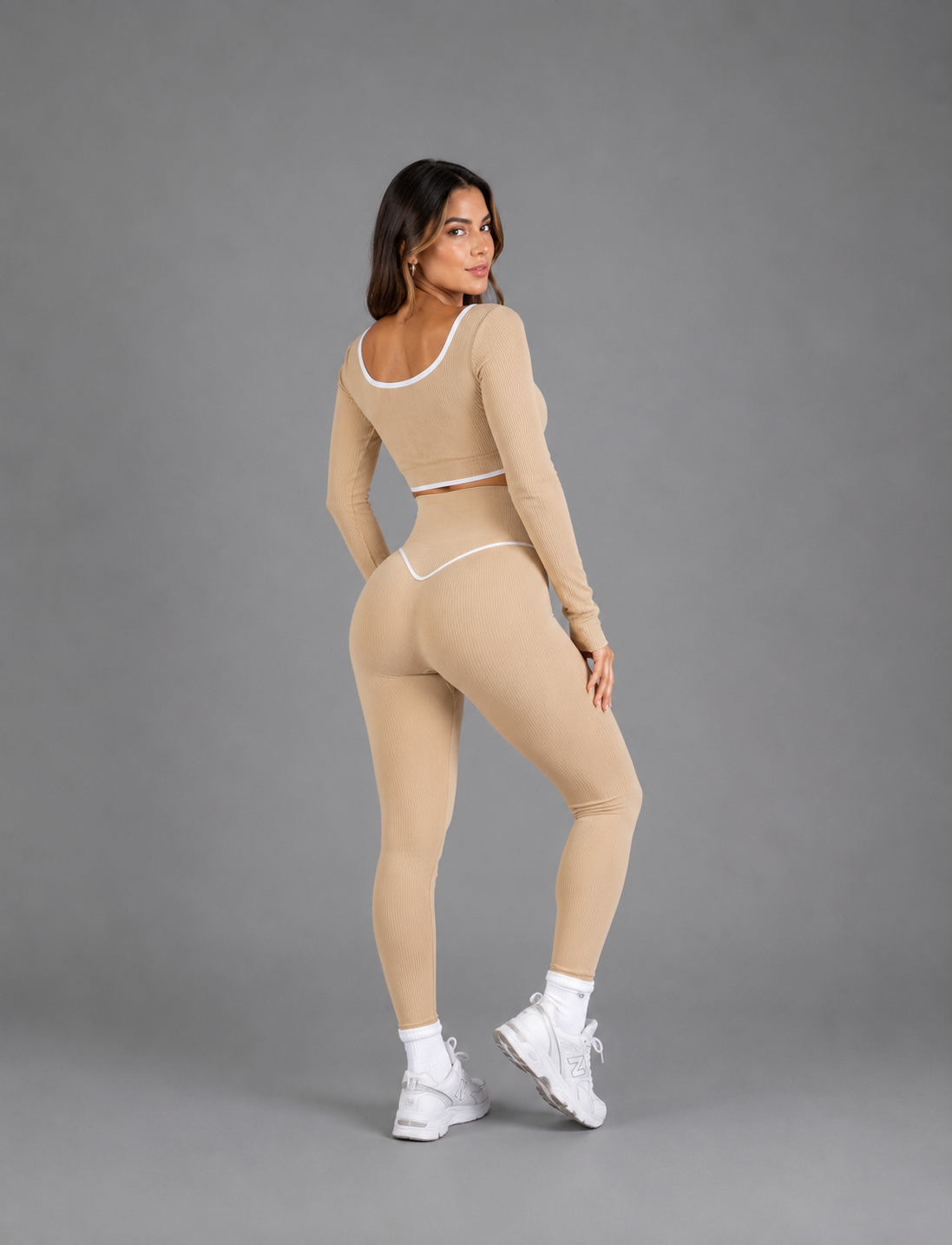 SET DE LEGGINS SIN REALCE Y BUZO IMPORTADO  Ref. T144