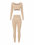 SET DE LEGGINS SIN REALCE Y BUZO IMPORTADO  Ref. T144
