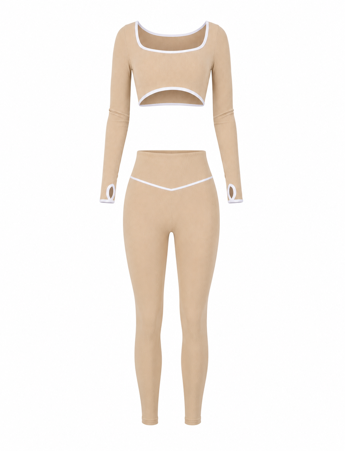 SET DE LEGGINS SIN REALCE Y BUZO IMPORTADO  Ref. T144
