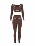 SET DE LEGGINS SIN REALCE Y BUZO IMPORTADO  Ref. T144