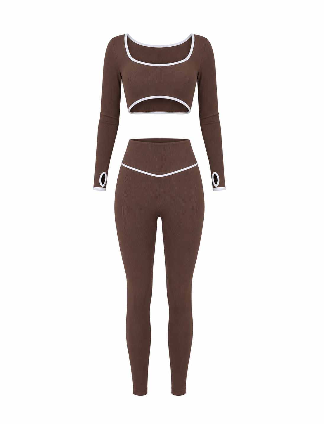 SET DE LEGGINS SIN REALCE Y BUZO IMPORTADO  Ref. T144