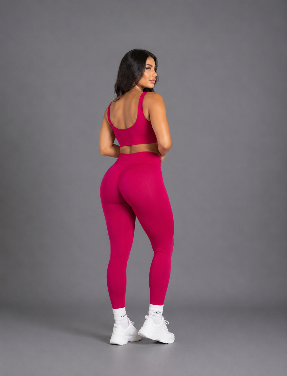 SET LEGGINS Y TOP CON DOBLE PUSH  Ref. 4072