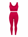 SET LEGGINS Y TOP CON DOBLE PUSH  Ref. 4072