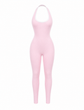 ENTERIZO DOBLE REALCE HALTER CON SESGO  Ref. 6341