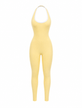 ENTERIZO DOBLE REALCE HALTER CON SESGO  Ref. 6341