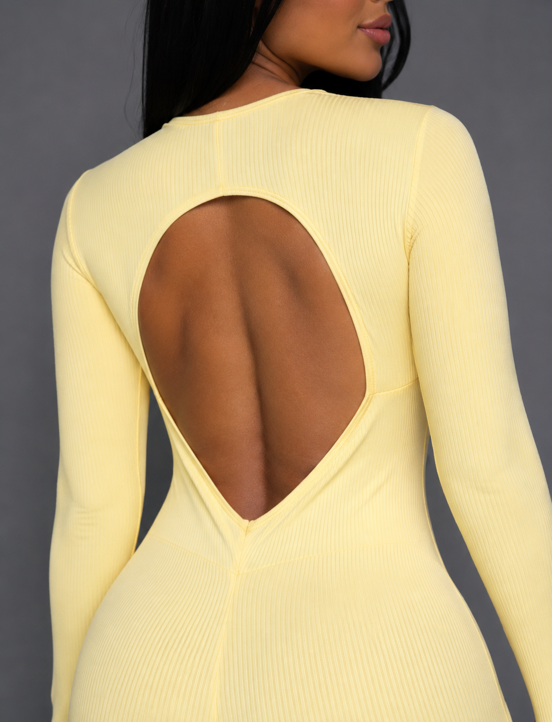 ENTERIZO DOBLE REALCE CON CREMALLERA  Ref. 6059