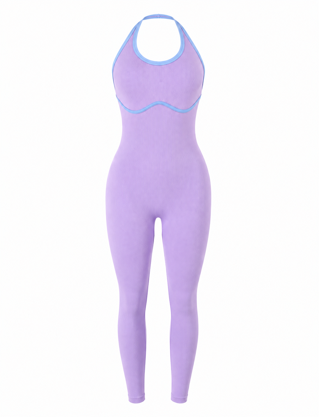 ENTERIZO DOBLE PUSH UP HALTER CON SESGO  Ref. 634