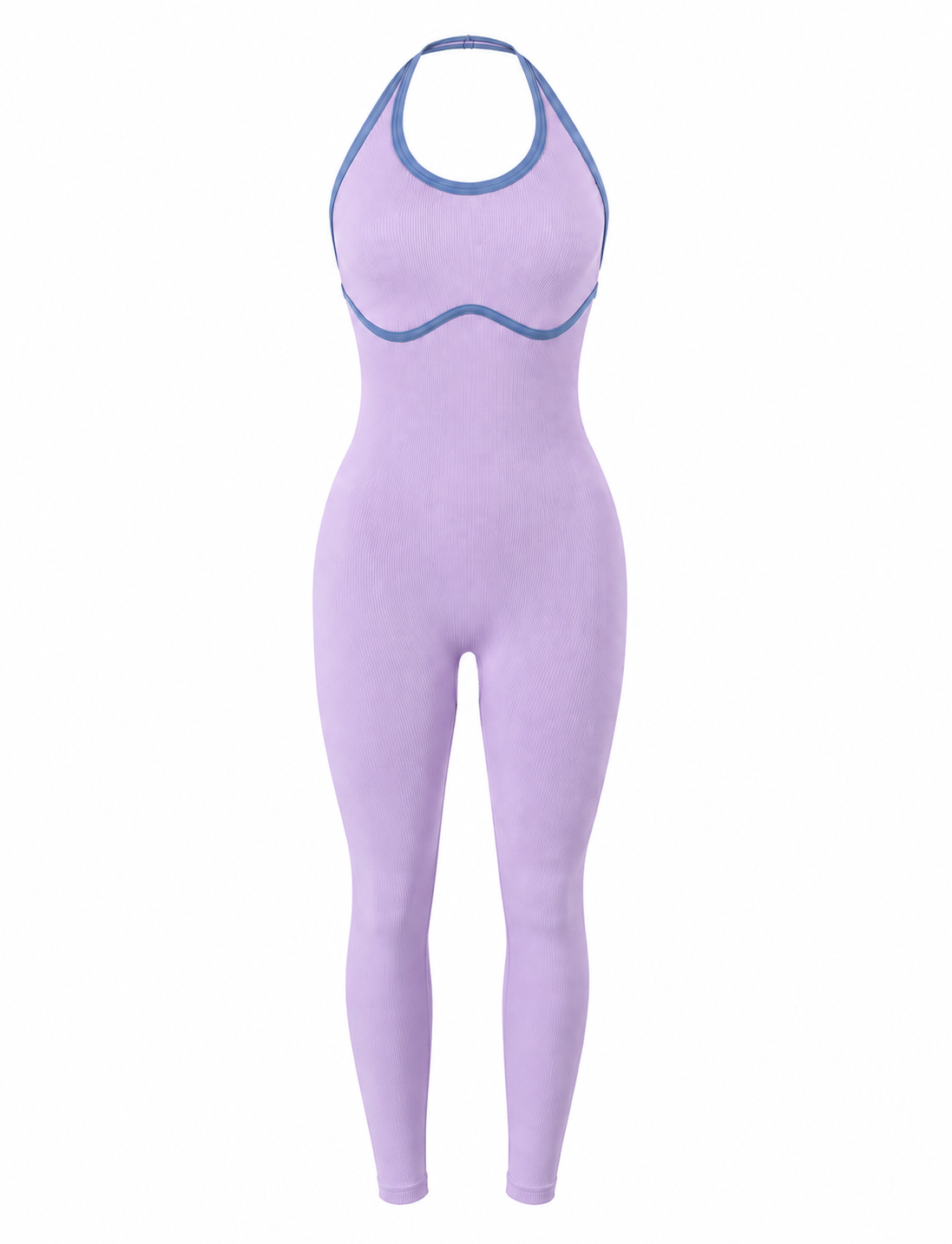 ENTERIZO DOBLE PUSH UP HALTER CON SESGO  Ref. 634