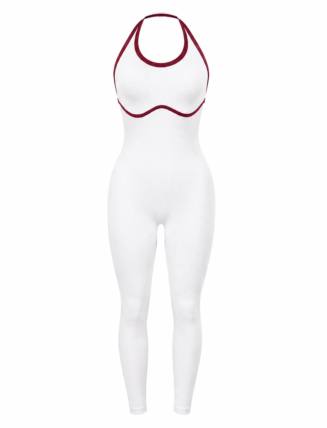 ENTERIZO DOBLE PUSH UP HALTER CON SESGO  Ref. 634