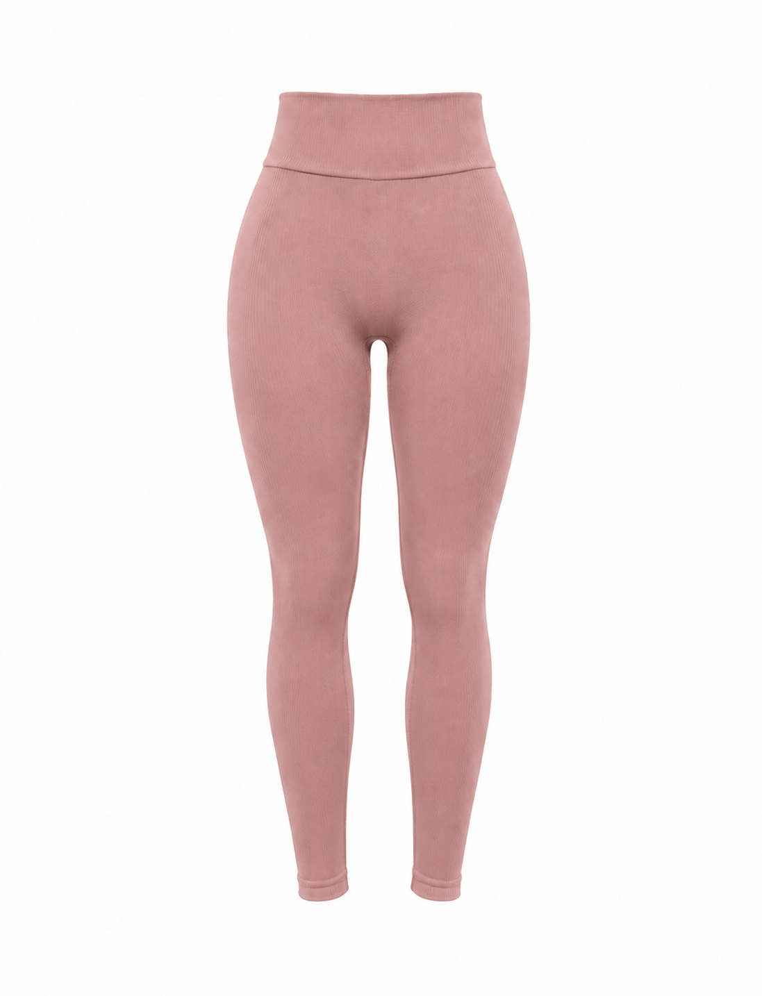 LEGGINS CON REALCE EN TELA RIB  Ref. 600
