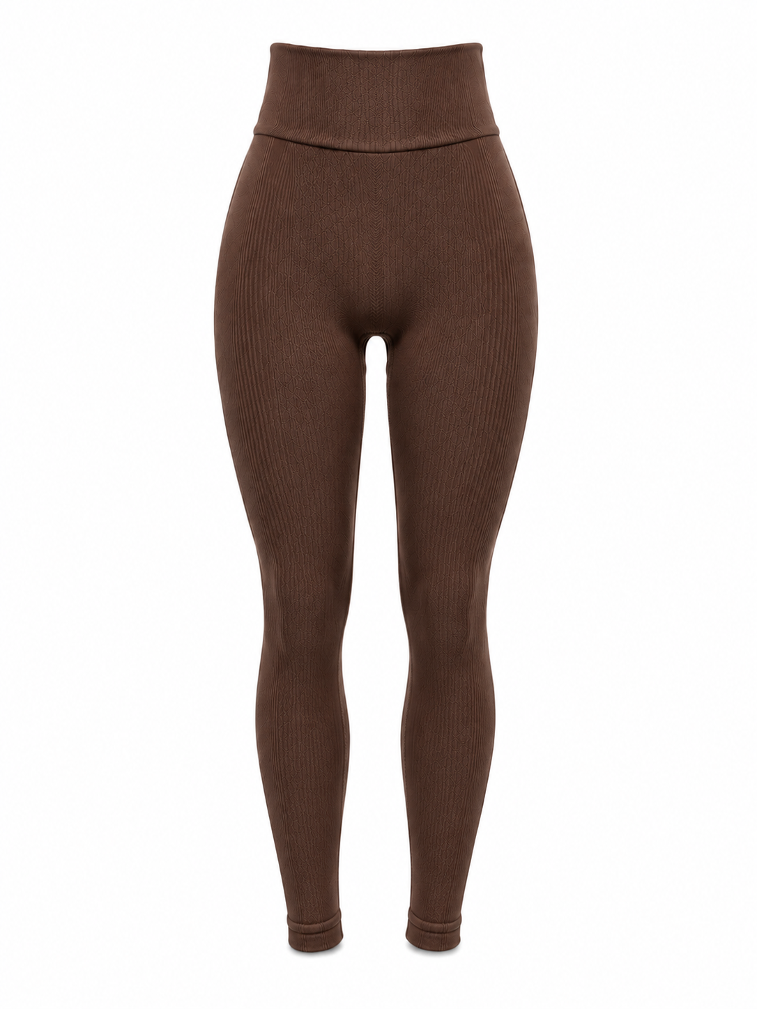 LEGGINS CON REALCE EN TELA RIB  Ref. 600