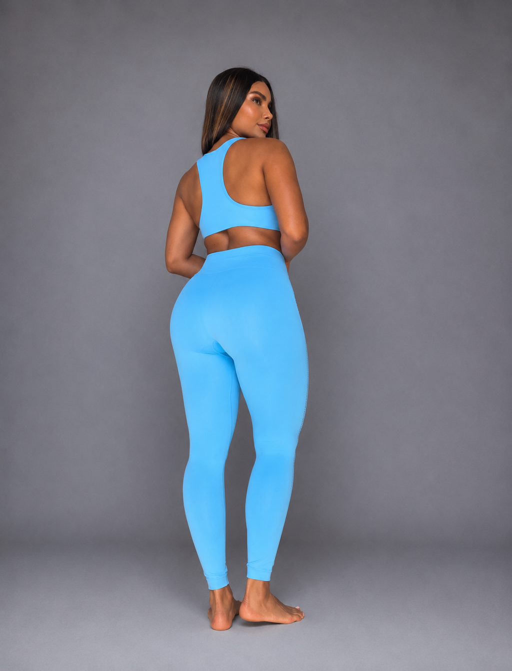 SET LEGGINS SIN REALCE Y TOP LASER  Ref. 4050