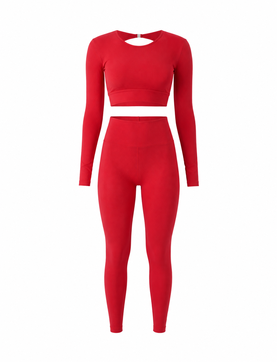 SET DE LEGGINS SIN REALCE Y BUSO EN TELA PREMIUM REF 4051