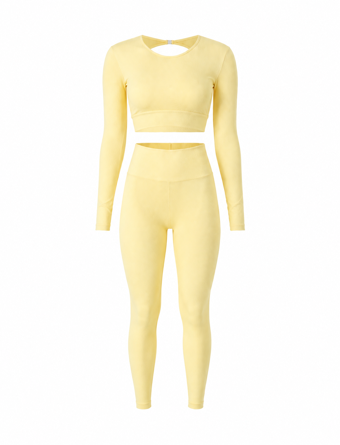 SET DE LEGGINS SIN REALCE Y BUSO EN TELA PREMIUM REF 4051