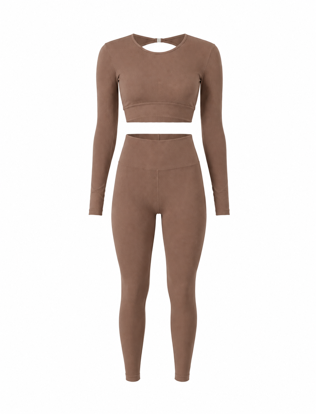 SET DE LEGGINS SIN REALCE Y BUSO EN TELA PREMIUM REF 4051