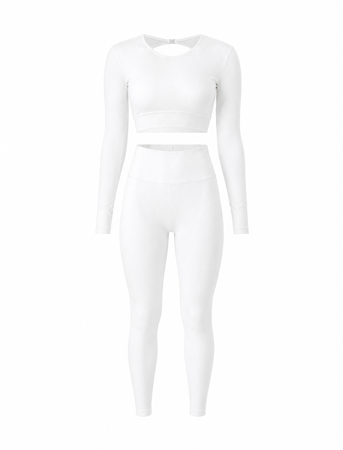 SET DE LEGGINS SIN REALCE Y BUSO EN TELA PREMIUM REF 4051