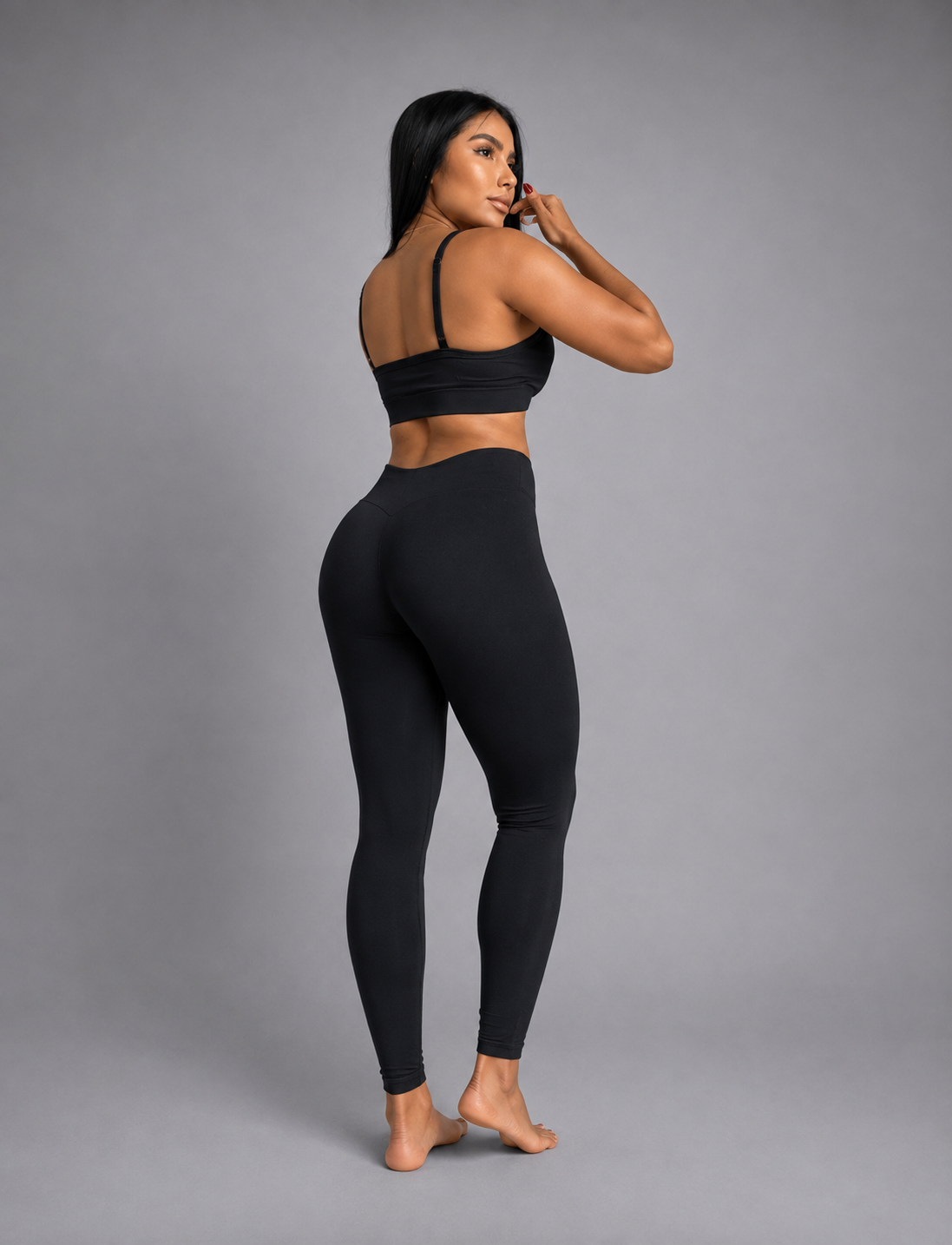 SET LEGGINS Y TOPS CON PUSH PREMIUM  Ref. 1070