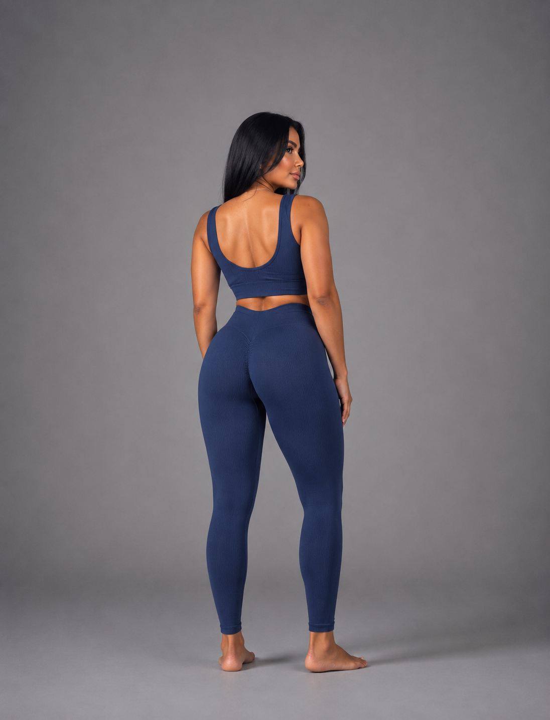 SET DE LEGGINS Y TOP CON DOBLE PUSH  Ref. 4072
