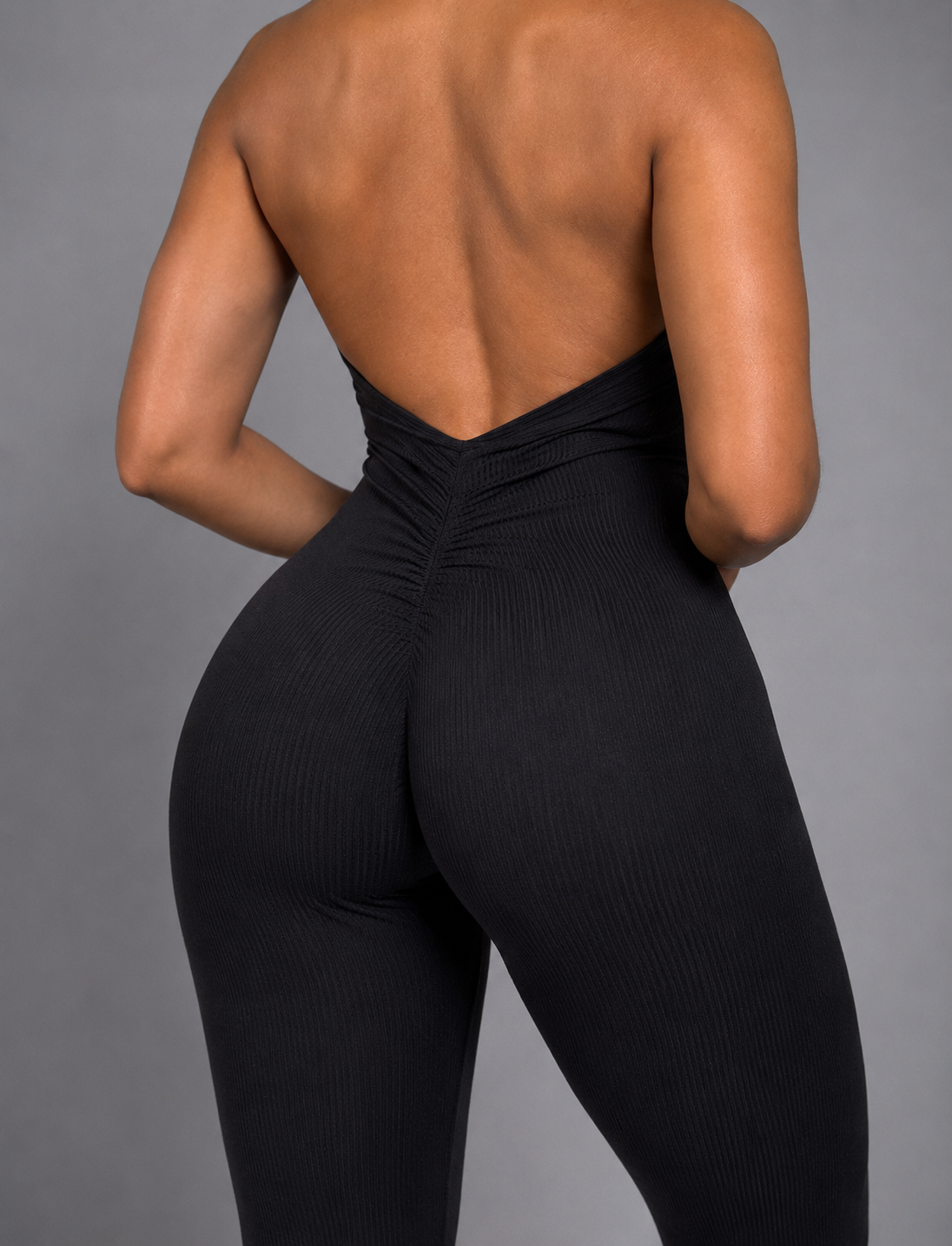 ENTERIZO LARGO HALTER PREMIUM  Ref. 6344