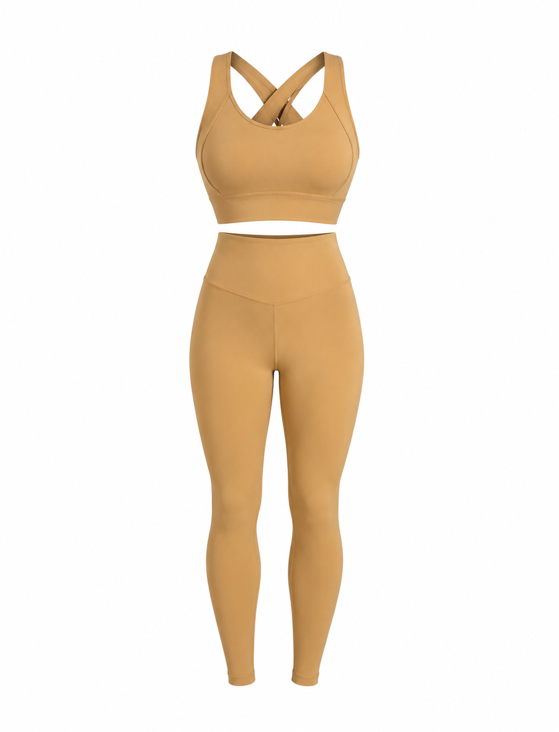 SET LEGGINS + TOP IMPORTADO EN NYLON  Ref. S005