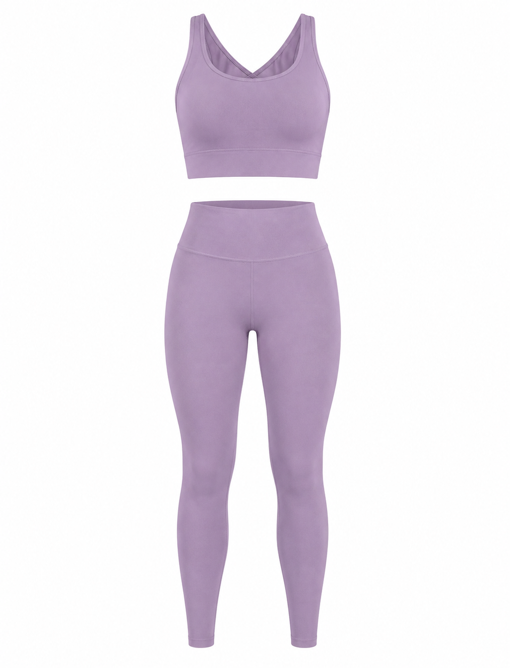 SET LEGGINS + TOP IMPORTADO EN NYLON  Ref. S003