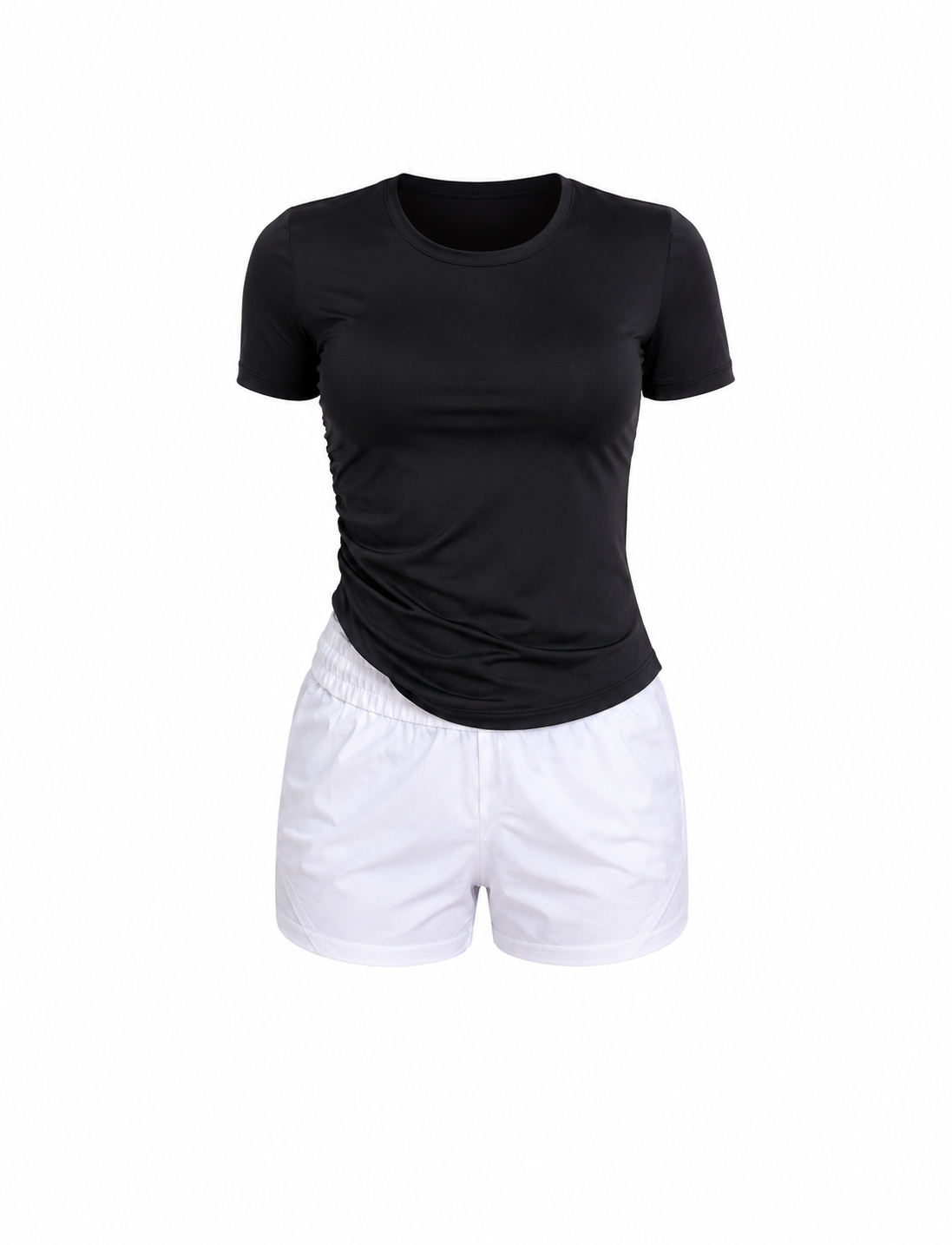 SET DE CAMISETA Y PANTALONETA CON MALLA  Ref. Camiseta: T01 Ref. Pantaloneta: PM04