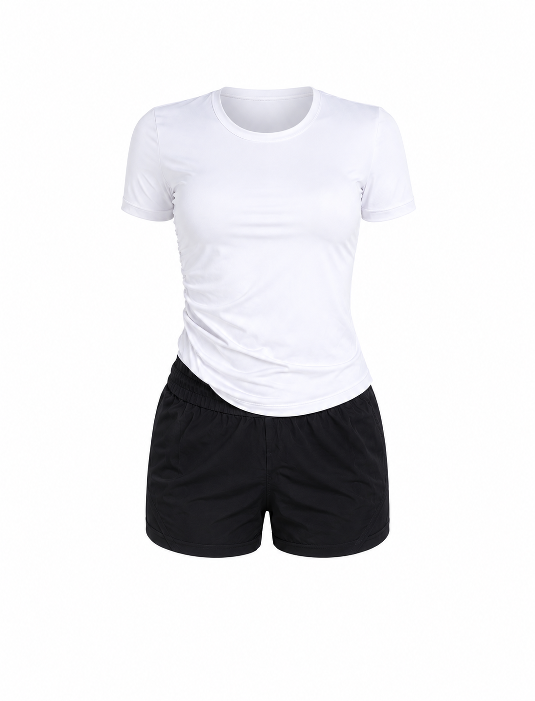 SET DE CAMISETA Y PANTALONETA CON MALLA  Ref. Camiseta: T01 Ref. Pantaloneta: PM04