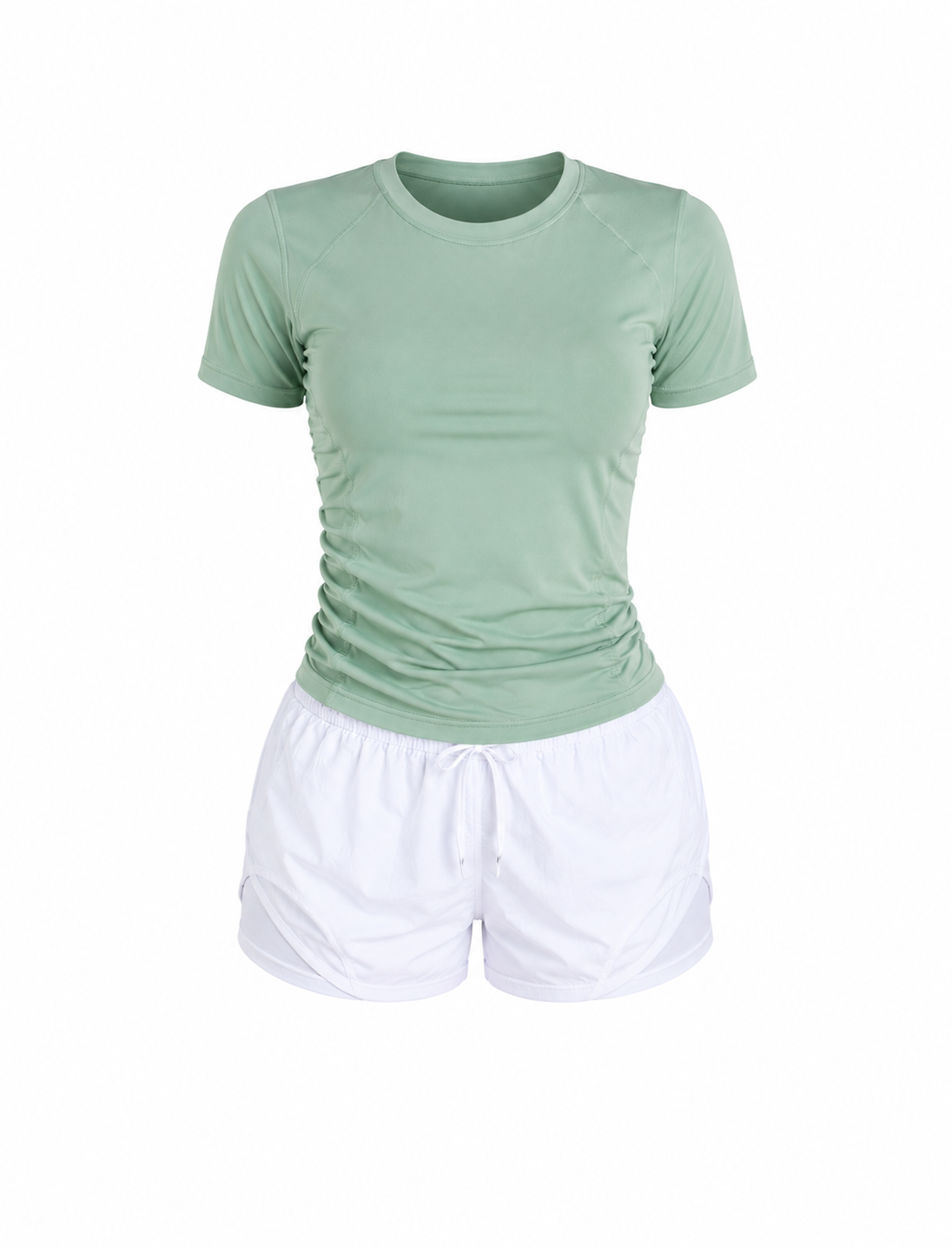 SET DE CAMISETA Y PANTALONETA CON MALLA  Ref. Camisa T06 Ref. Pantaloneta PM04