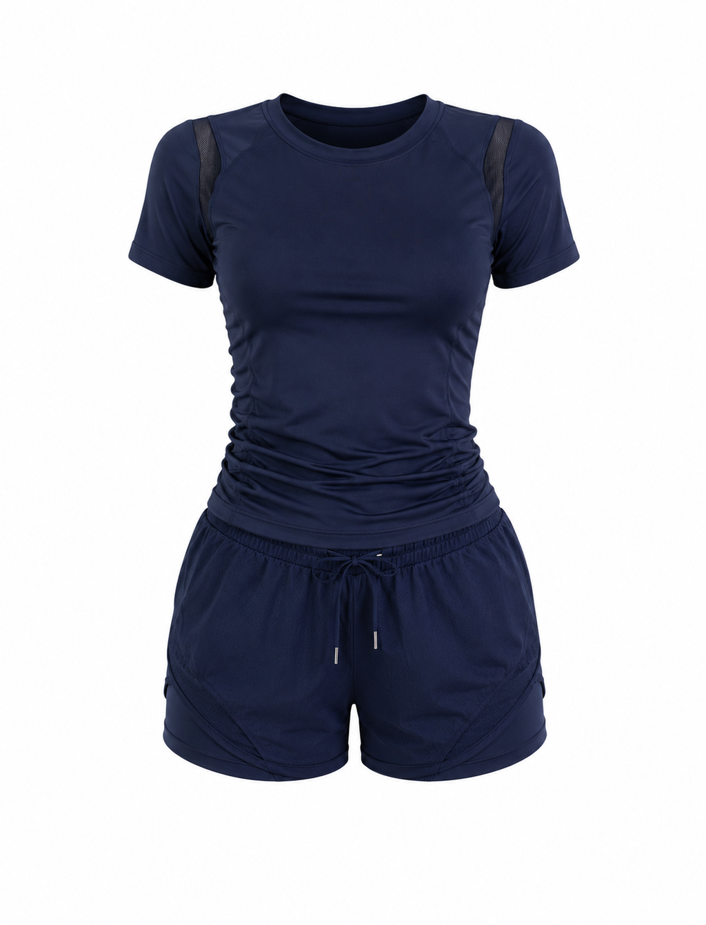 SET DE CAMISETA Y PANTALONETA CON MALLA  Ref. Camisa T02  Ref. Pantaloneta PM04