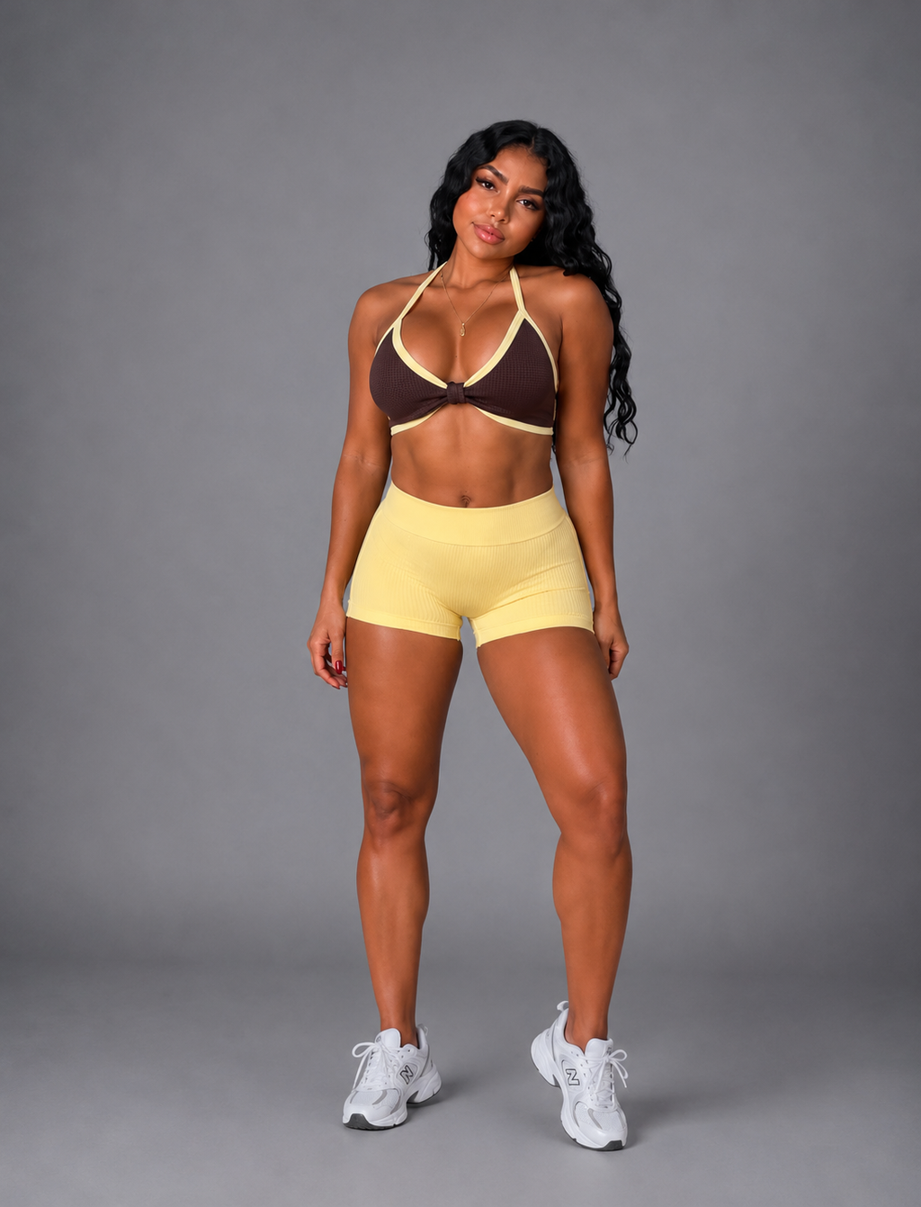 SET DE SHORT PREMIUM Y TOP GALLETA  Ref. Short 3015  Ref. Top 3102