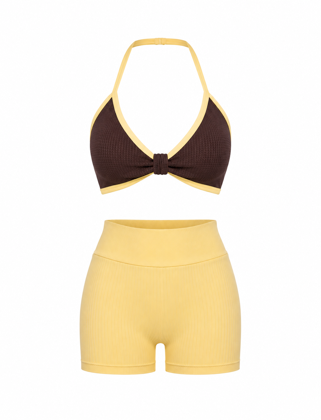 SET DE SHORT PREMIUM Y TOP GALLETA  Ref. Short 3015  Ref. Top 3102