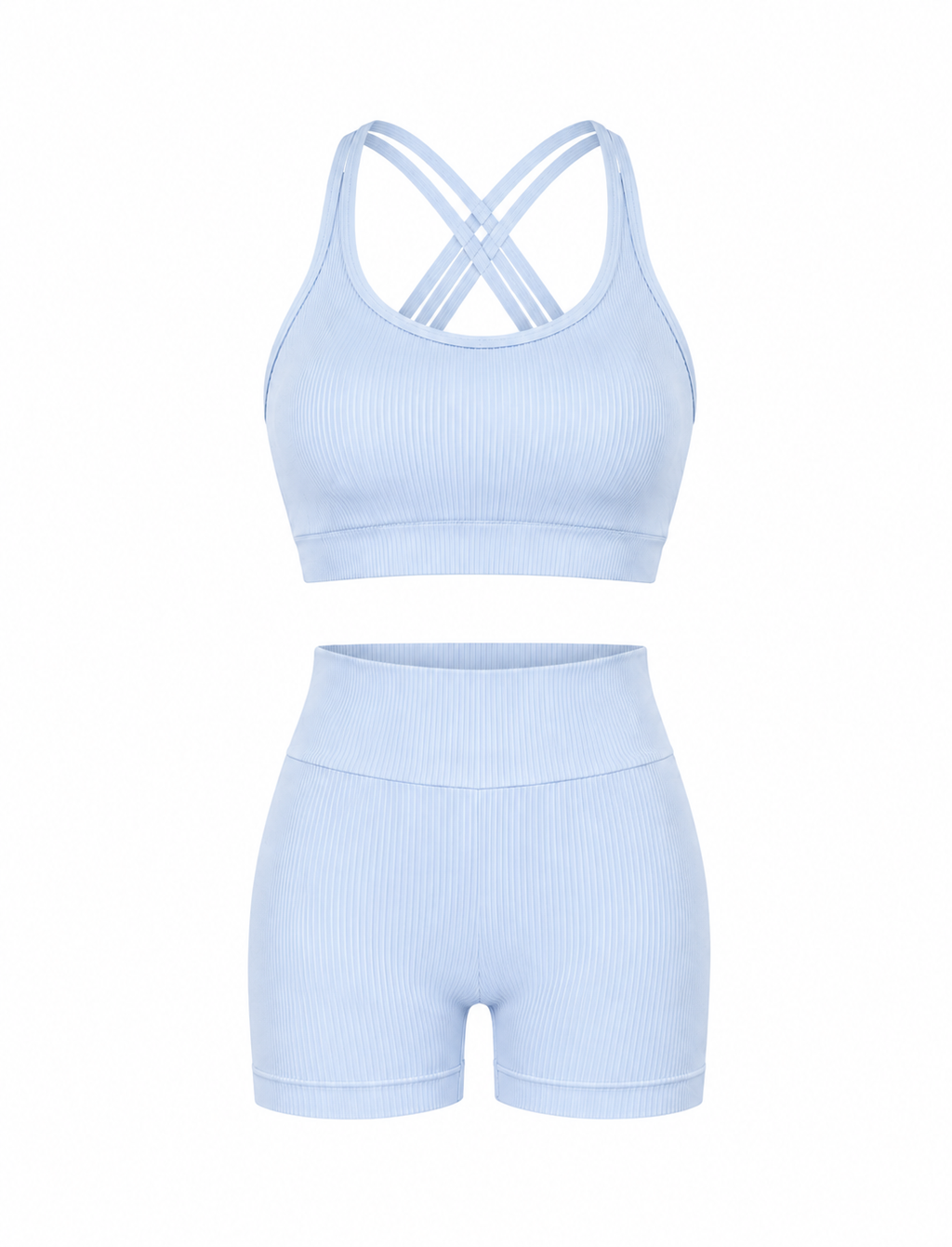 SET DE SHORT DT CON REALCE Y TOP Ref. 2005