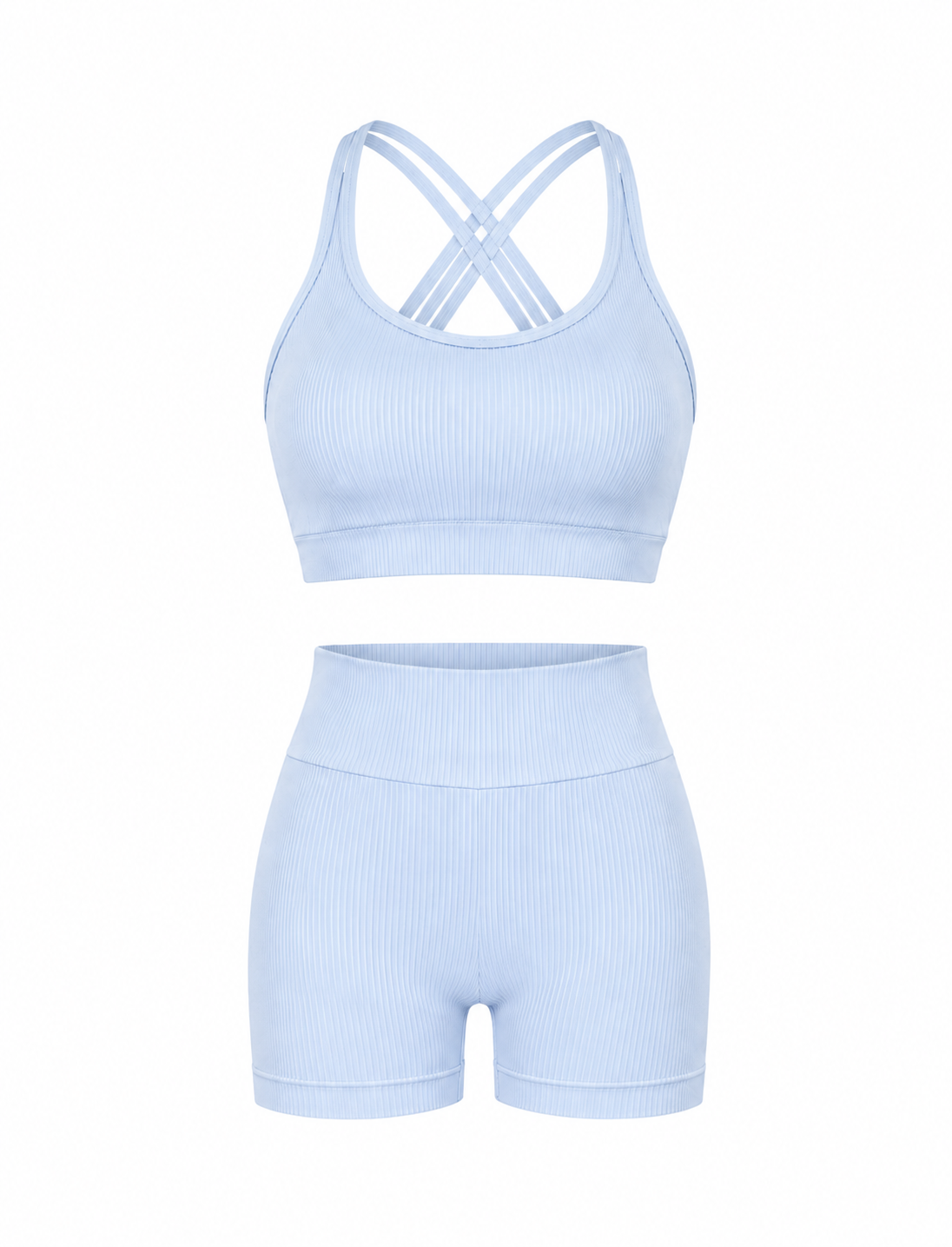 SET DE SHORT DT CON REALCE Y TOP Ref. 2005