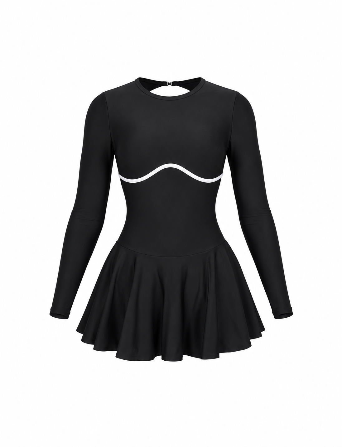 VESTIDO CON SESGO NACIONAL  Ref. 6402