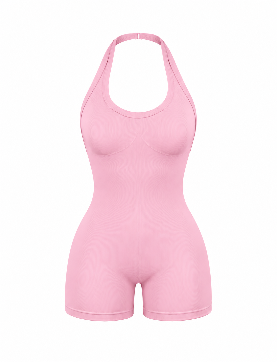 ENTERIZO CORTO TIPO HALTER DOBLE PUSH UP PREMIUM  Ref. 563