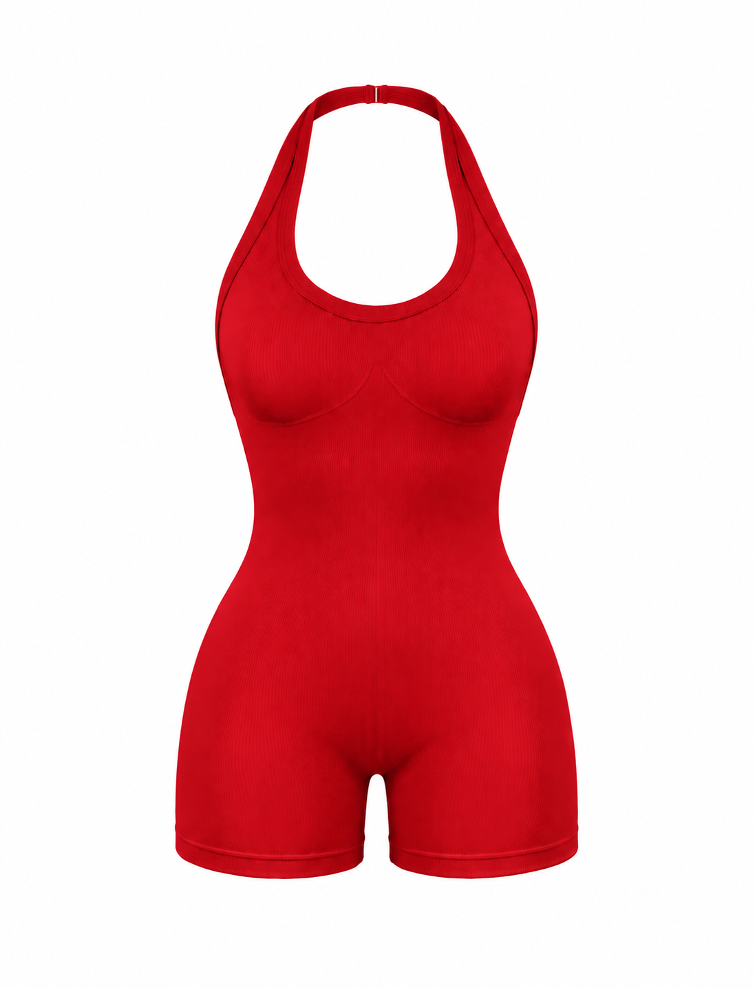 ENTERIZO CORTO TIPO HALTER DOBLE PUSH UP PREMIUM  Ref. 563