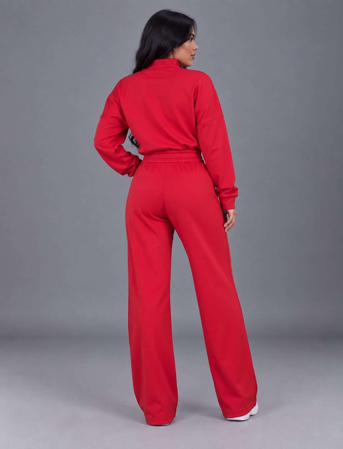 CONJUNTO DE SUDADERA Y BUZO OVERSIZE  Ref. 6179