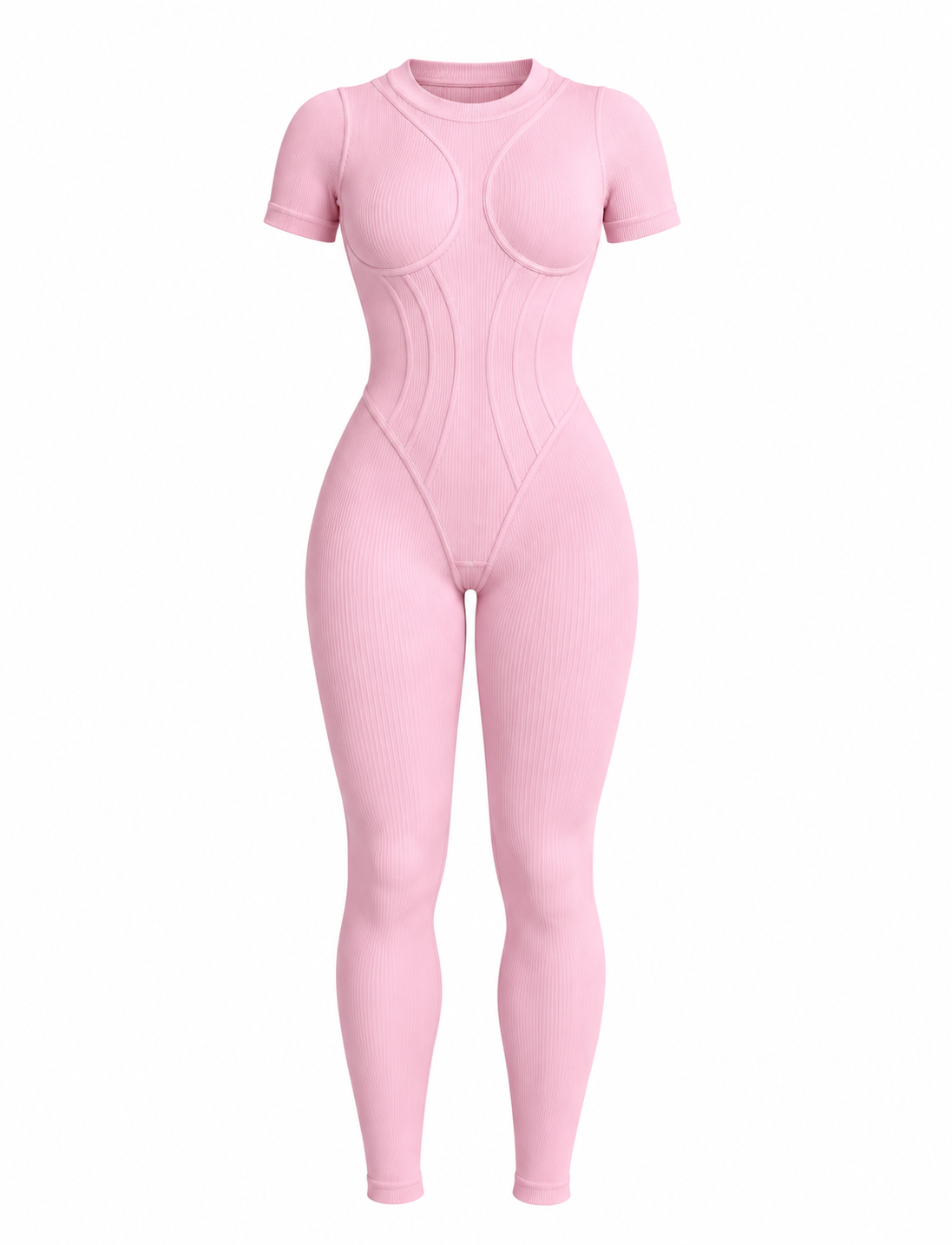 ENTERIZO MC DOBLE REALCE CON SESGO IMPORTADO  Ref. 6390
