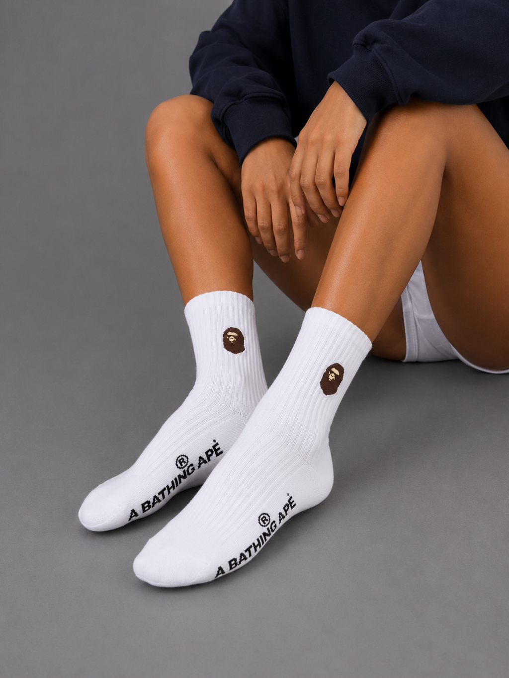 MEDIAS CORTAS IMPORTADAS A BATHING APE Ref. 753
