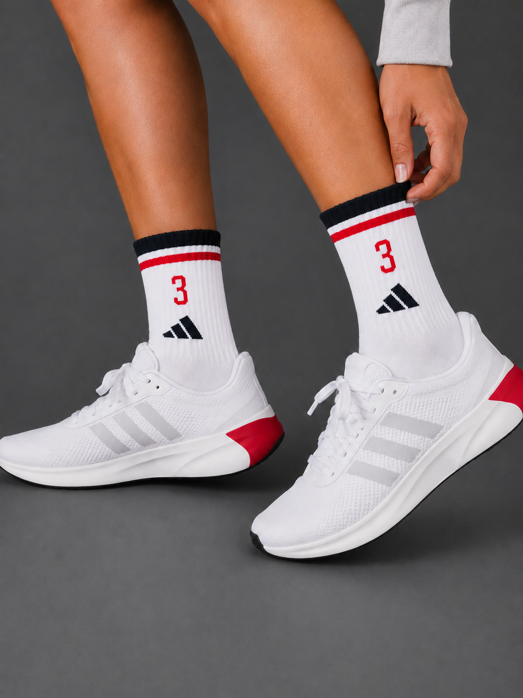 MEDIAS IMPORTADAS CREW SOCK ADIDAS SPORT Ref. 753