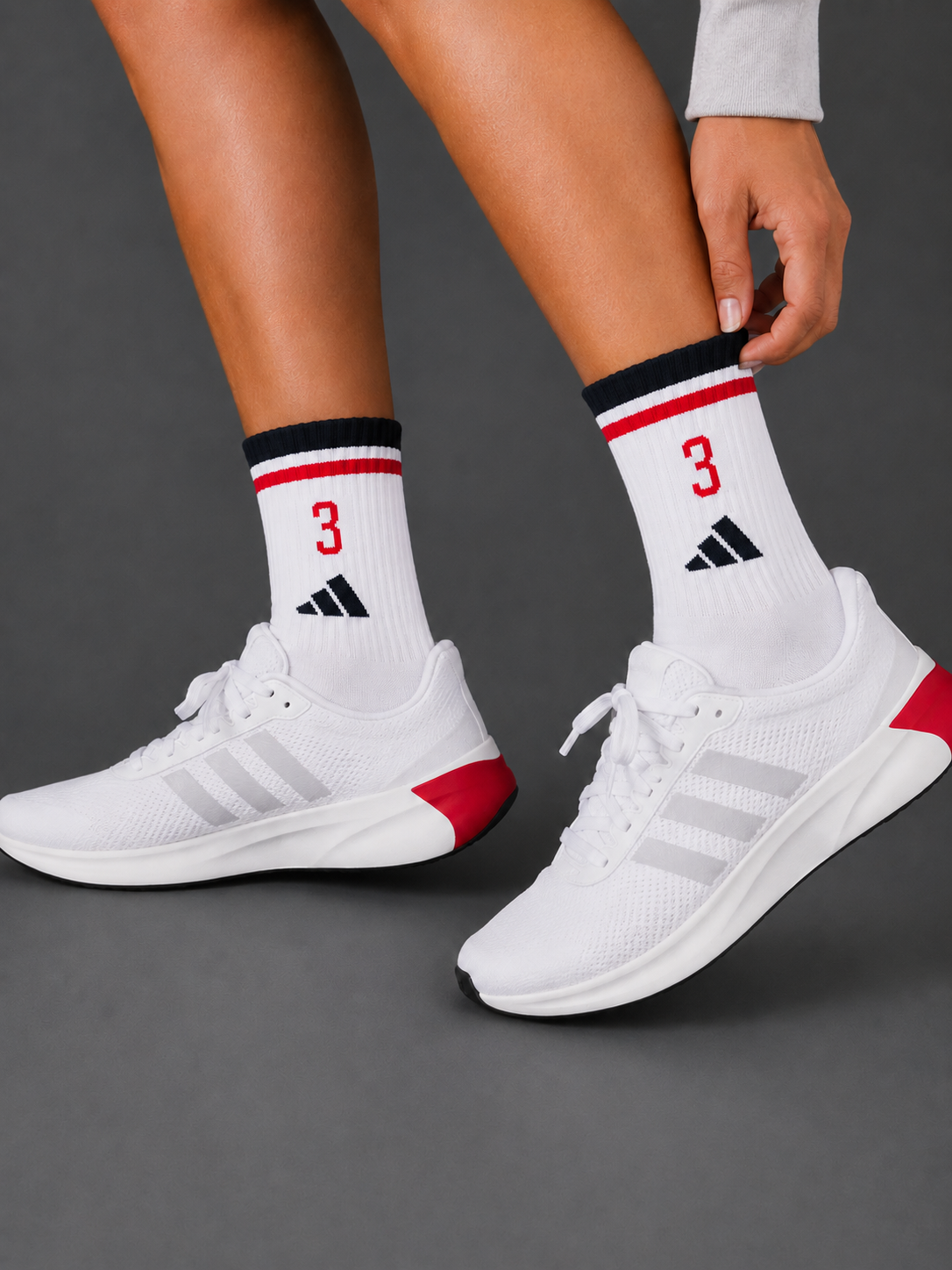 MEDIAS IMPORTADAS CREW SOCK ADIDAS SPORT Ref. 753