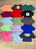 CAMISETA BÁSICA EN TELA RIB PREMIUM Ref. 304
