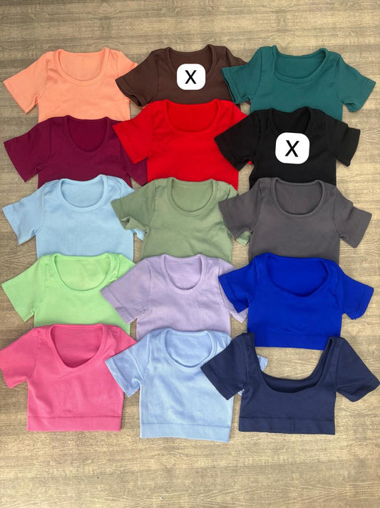 CAMISETA BÁSICA EN TELA RIB PREMIUM Ref. 304