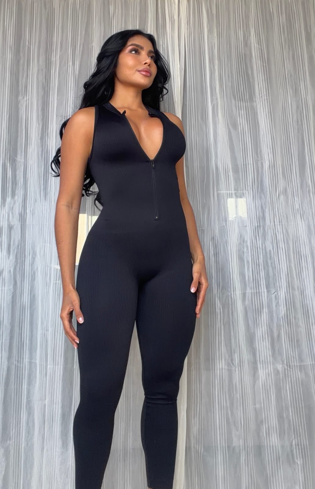 ENTERIZO DOBLE PUSH UP ESCOTE T CON CREMALLERA  Ref. 632