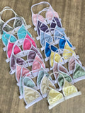 TOP BRA HALTER CON SESGO  Ref. 3022