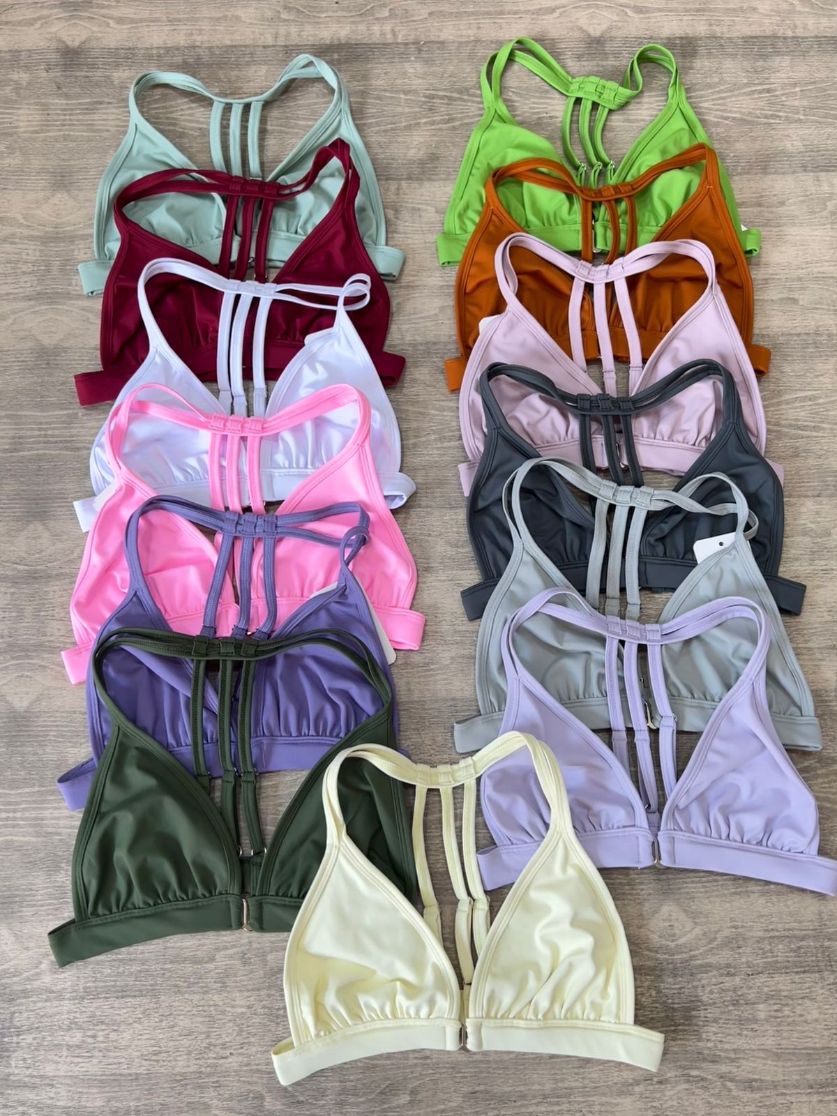 TOP BRA CON TIRAS GRADUABLES  Ref. 302