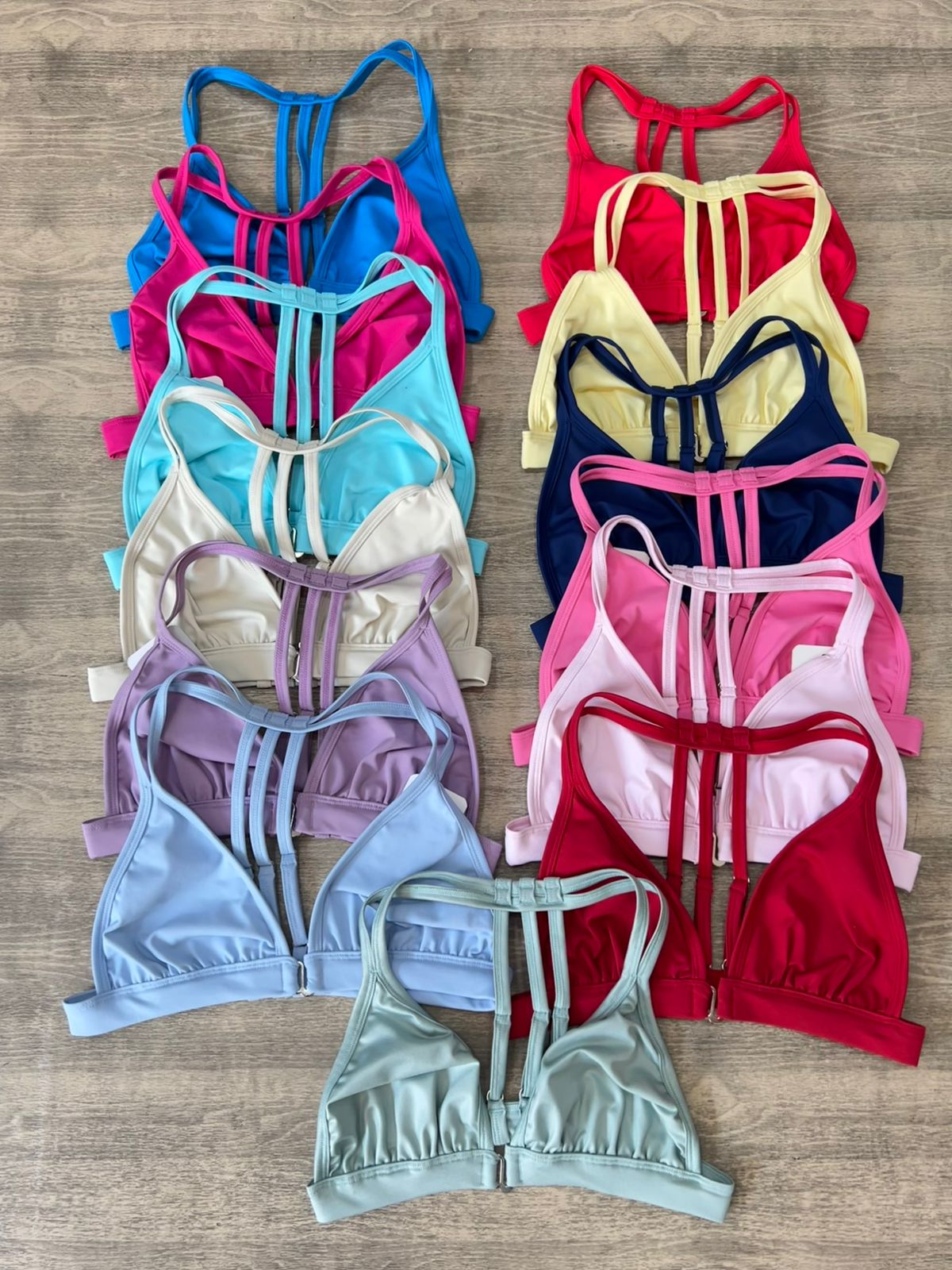 TOP BRA CON TIRAS GRADUABLES  Ref. 302