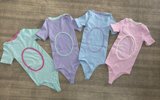 BODY MANGA CORTA Y SESGO PREMIUM Ref. 808