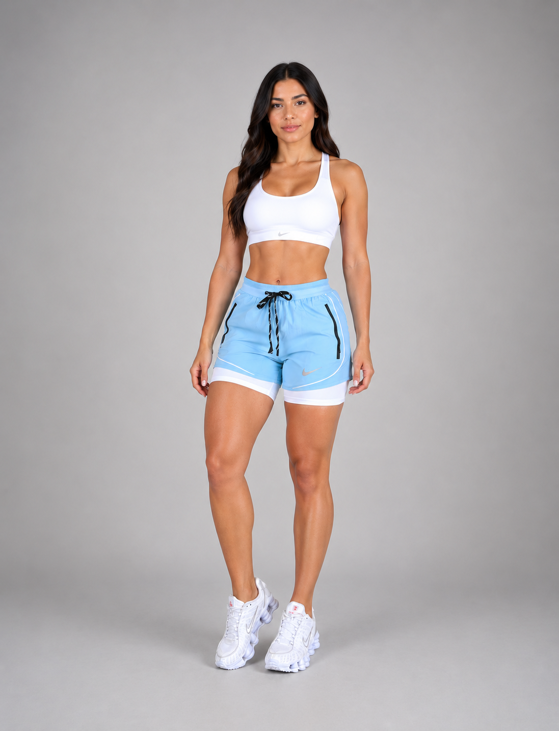 PANTALONETA RUNNING NIKE CON CREMALLERA  Ref. 4011